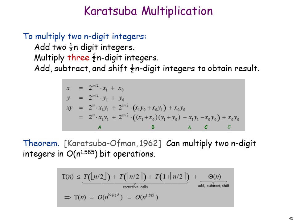 Karatsuba Multiplication